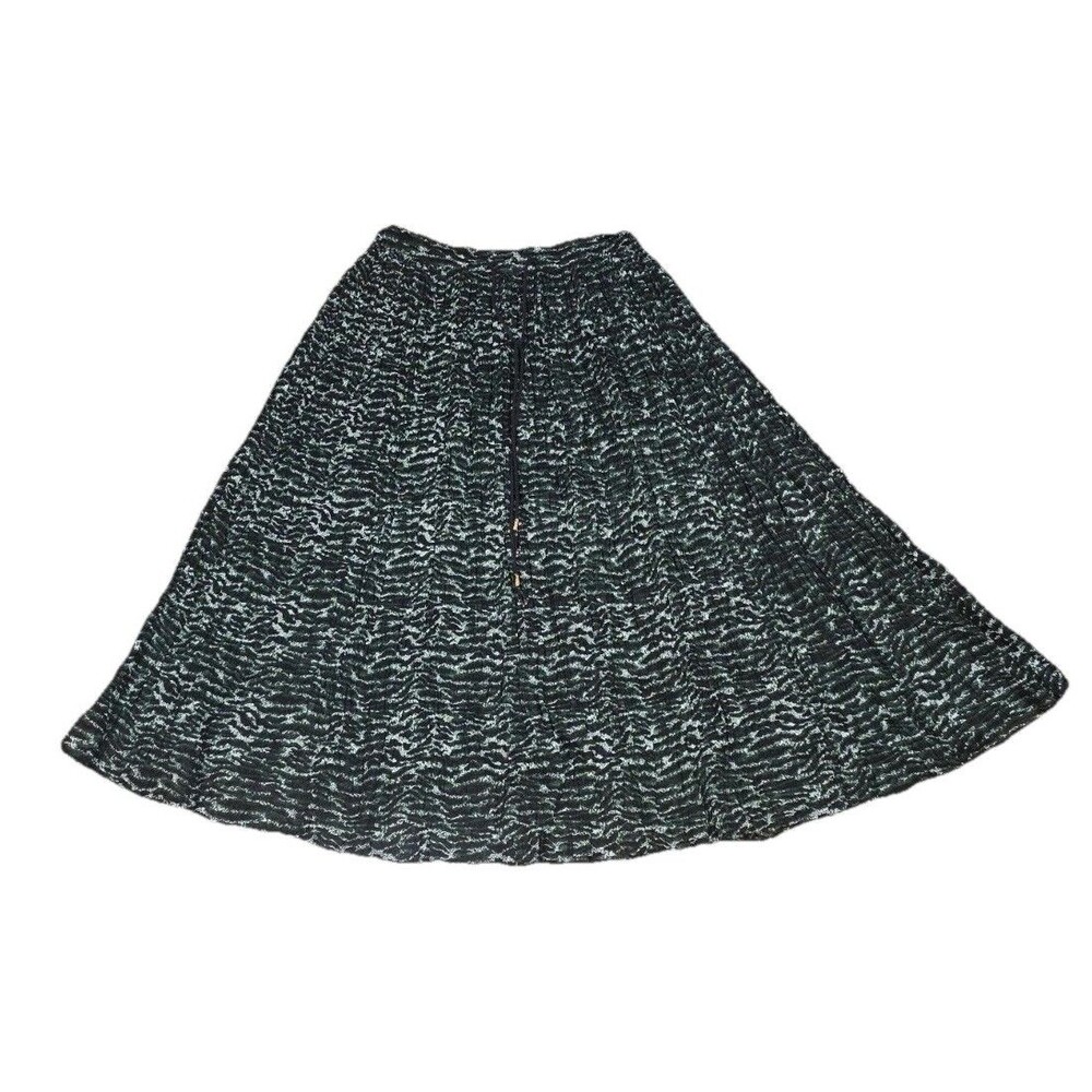 High Gate 100% Cotton Peasant Skirt M Vacation Beach Bohemian Hippie Cottagecore